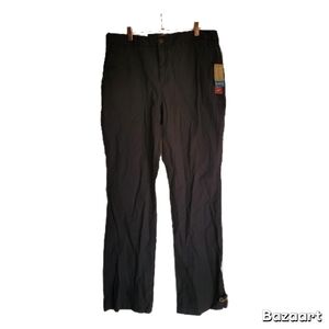 Merona Pants Womens 14 Gray Green Fit 1 Just Below Waist Relaxed Hip